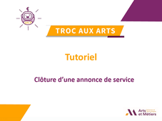 Tuto - Clôturer une annonce de service.mp4