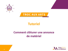 Tuto - Clôturer une annonce de matériel.mp4