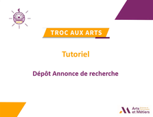 Tuto - Déposer une annonce de recherche.mp4