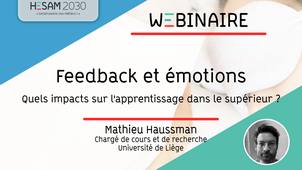 Webinaire Feedback et émotions