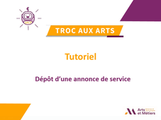 Tuto - Déposer une annonce de service.mp4