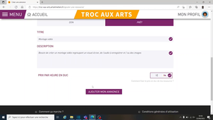 Tuto- Déposer d'une annonce de service.mp4